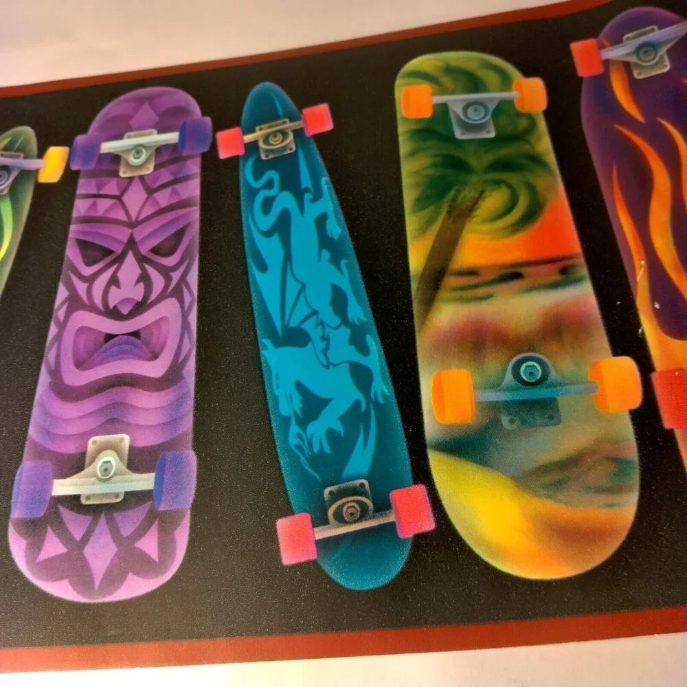 Chesapeake Skateboard Wallpaper Border 3 Rolls 45 Feet Total Skate Skater 8